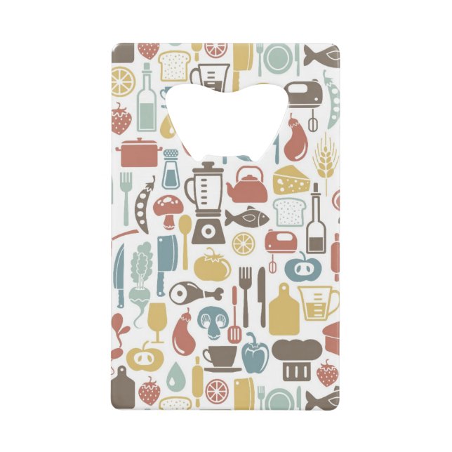 Pattern with cooking icons (Front)