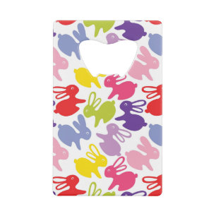 pattern with Easter rabbits