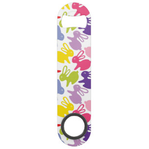 pattern with Easter rabbits