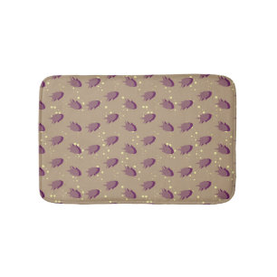 pattern with fish 2 bath mat