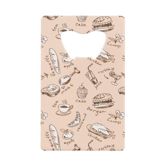 Pattern With Food (Front)