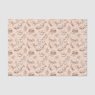 Pattern With Food Tissue Paper