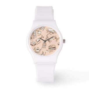 Pattern With Food Watch