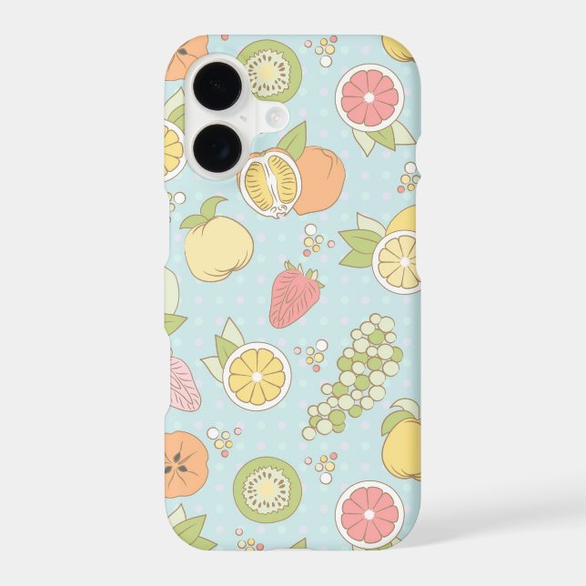 Pattern With Fruits And Berries (Back)