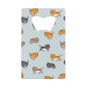 pattern with funny cats