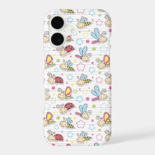 pattern with insects