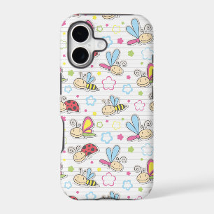 pattern with insects
