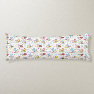 pattern with insects body cushion