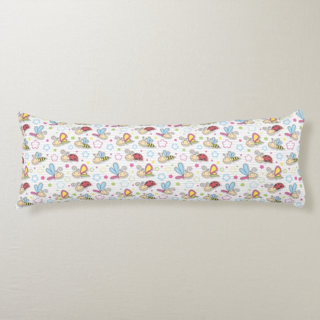 pattern with insects body cushion (Front)