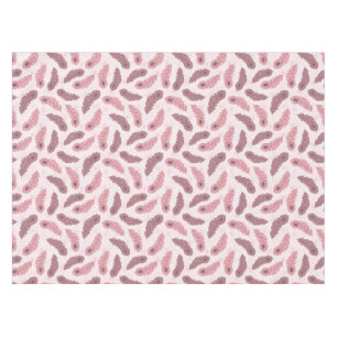 pattern with peacock feathers tablecloth