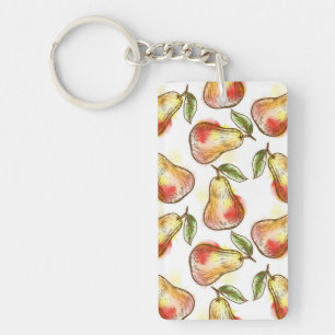 Pattern with pear key ring