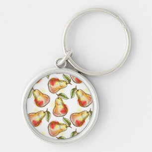 Pattern with pear key ring