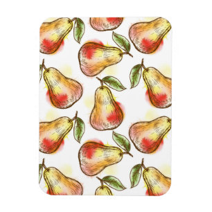 Pattern with pear magnet