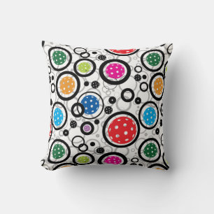 Pattern with Pickleballs  Cushion