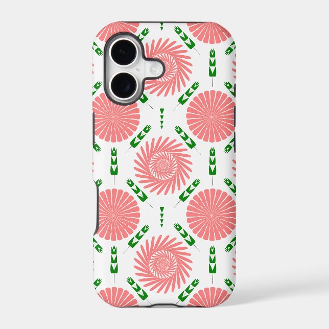  pattern with pink flowers  (Back)