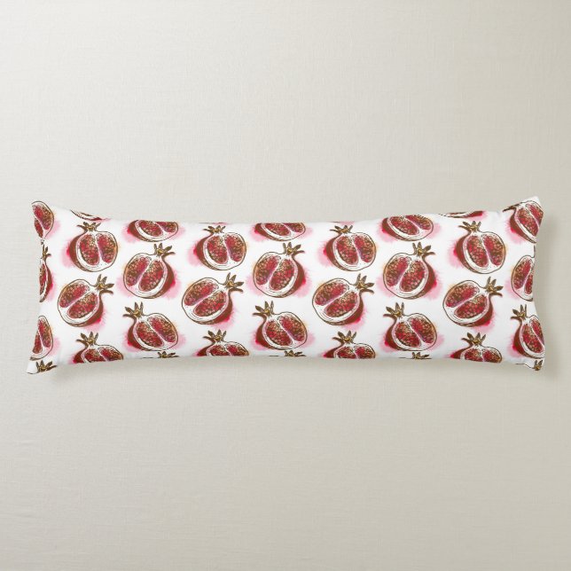 Pattern with pomegranate body cushion (Front)