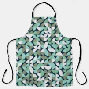 Pattern with random coloured triangles Generative Apron
