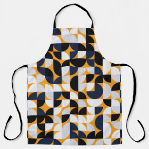 Pattern with random coloured triangles Generative Apron