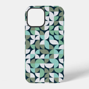 Pattern with random coloured triangles Generative iPhone 12 Case