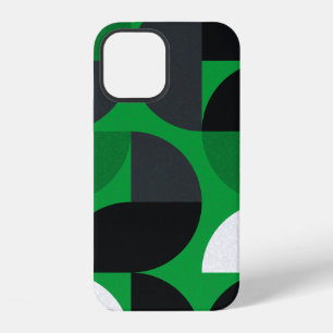Pattern with random coloured triangles Generative iPhone 12 Case