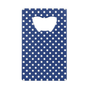 Pattern with white polka dots