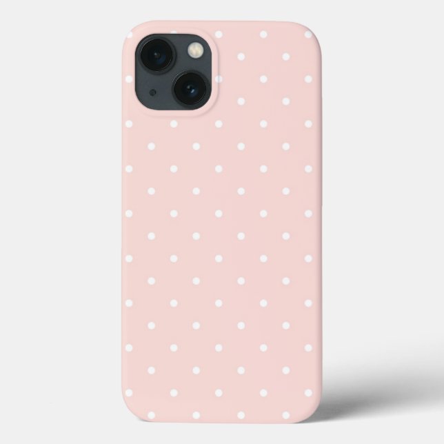 Pattern with white polka dots 2 Case-Mate iPhone case (Back)
