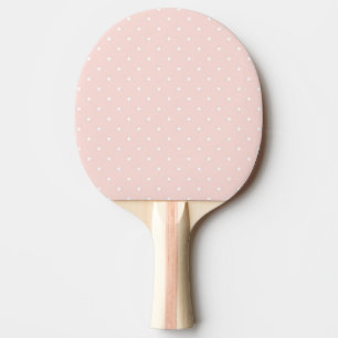 Pattern with white polka dots 2 ping pong paddle