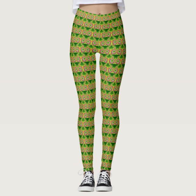 Pattern Women's Leggings (Front)