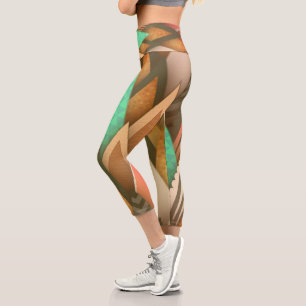 Pattern   Zazzle_Growshop. Capri Leggings