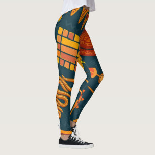Pattern   Zazzle_Growshop. Leggings