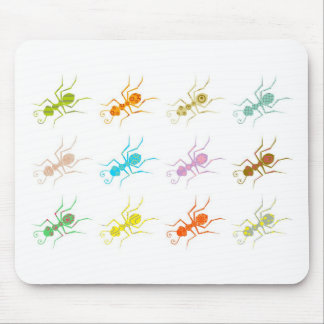 Patterned Ants Mouse Mat