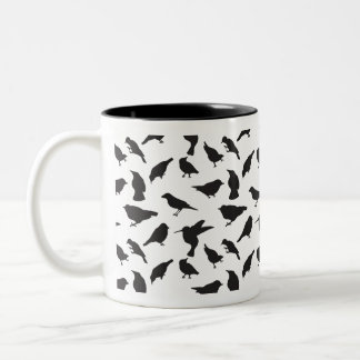 Patterned Bird Mug