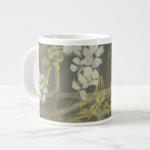 Patterned Blossom Branch I Large Coffee Mug