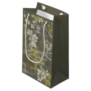 Patterned Blossom Branch I Small Gift Bag