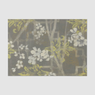Patterned Blossom Branch I Tissue Paper