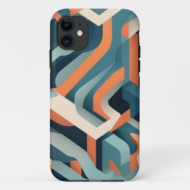 Patterned  Case-Mate iPhone case (Back)