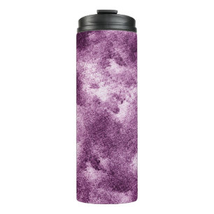 Patterned clothpurple, abstract, adorned, ancient, thermal tumbler