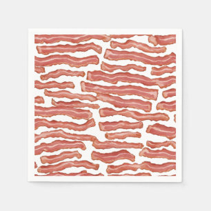 Patterned Crispy Bacon Napkin