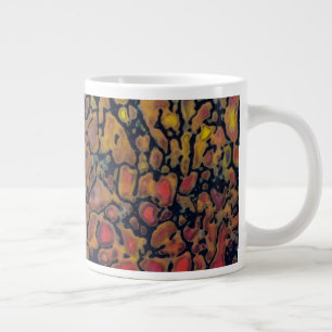Patterned Dinosaur Bone Large Coffee Mug