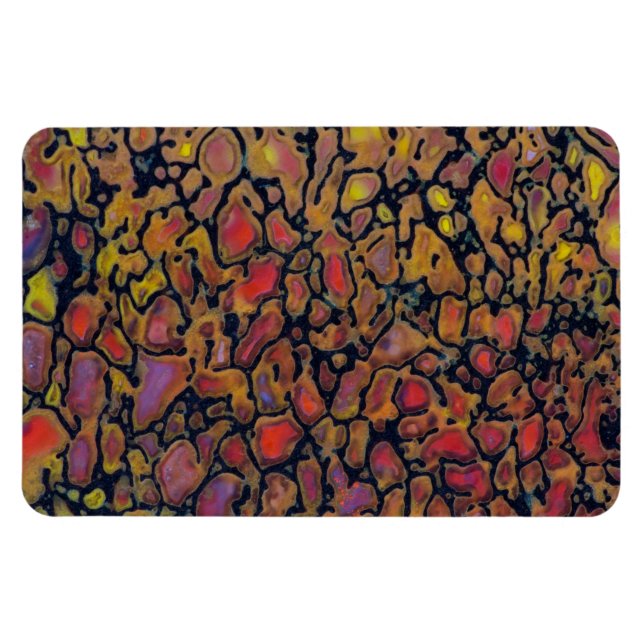 Patterned Dinosaur Bone Magnet (Horizontal)