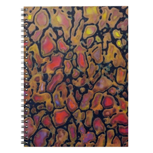 Patterned Dinosaur Bone Notebook (Front)