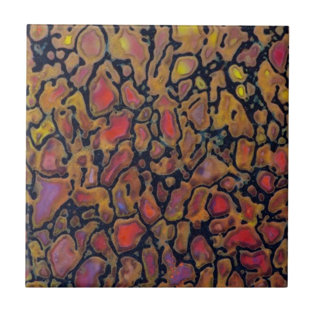 Patterned Dinosaur Bone Tile (Front)