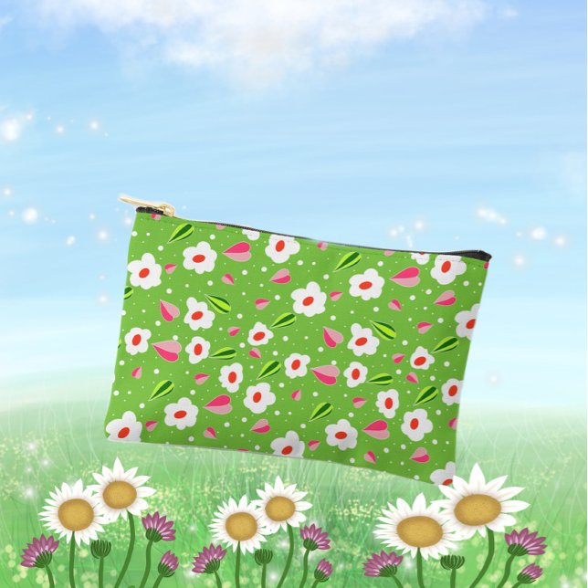 Patterned floral accessory pouch (Creator Uploaded)
