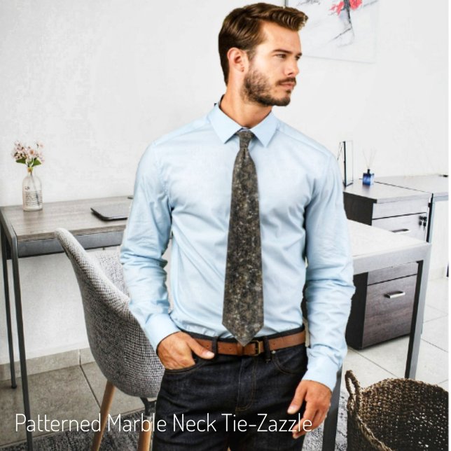 Patterned Marble Tie (Creator Uploaded)