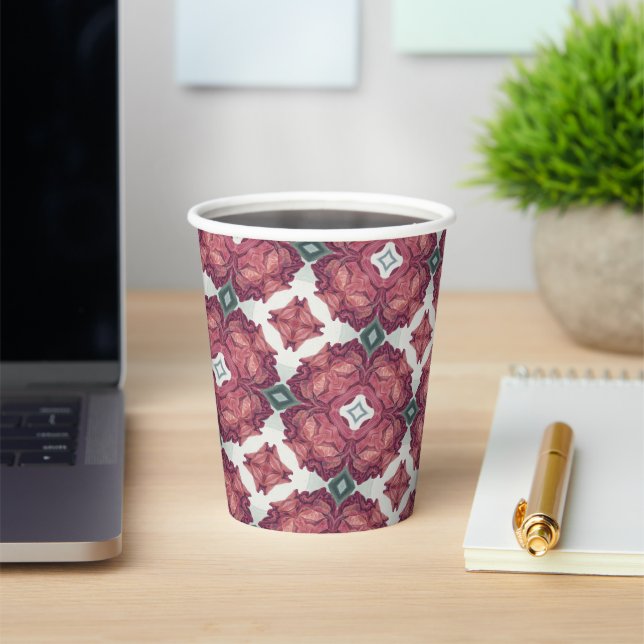 Patterned  paper cups (Insitu)