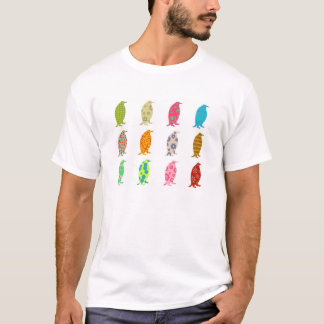 Patterned Penguins T-Shirt