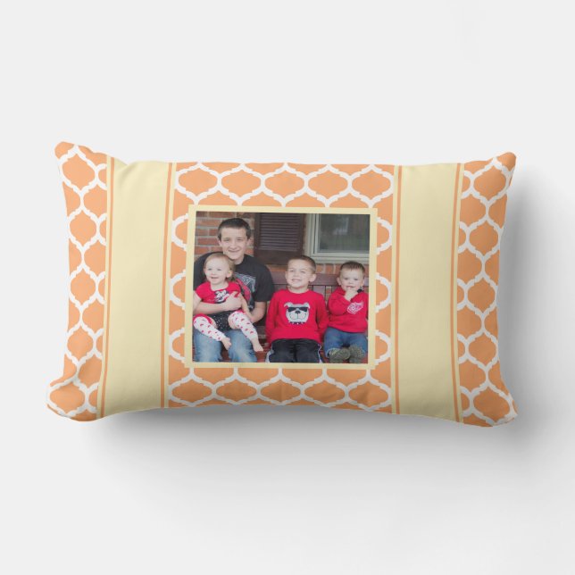 Patterned Photo Pillow (Front)