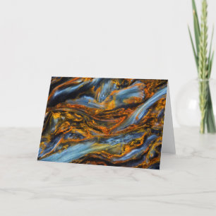 Patterned Pietersite Card