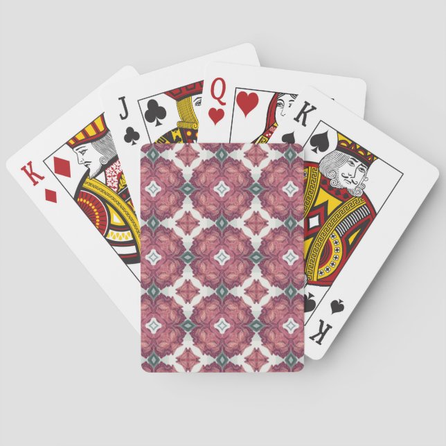 Patterned  playing cards (Back)