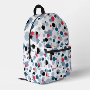 Patterned Printed Backpack